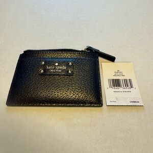 Kate Spade Blue Card Holder